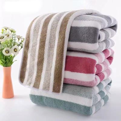 China Compressed High Quality Coral Velvet Absorbent Towel for sale