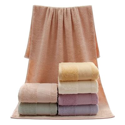 China Sustainable wholesale 100% luxury cotton hotel bath towel toalla towel hotel spa bath towel for sale