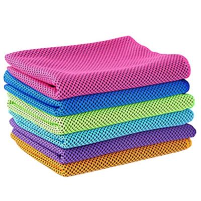 China Microfiber Towel Ice Towel QUICK DRY Soft Breathable Cooling Stay Cool For Yoga Sport Gym Workout Camping for sale