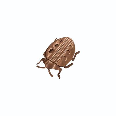 China Wholesale Eco-Friendly And Durable Style Modern Factory 3D Home Decor Insect Sculpture Interior Wall Art On Metal Craft for sale