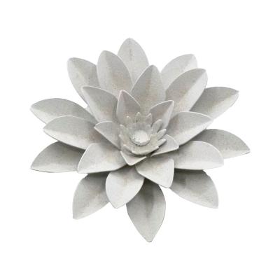 China Cheap home decoration garden wall high grade professional manufacture OEM metal flower eco-friendly and durable decoration for sale