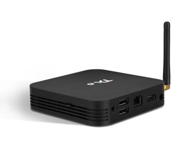 China Dual-receive dual-to transmit antenna Shizhou tech smart set-top box 4gb 64gb allwinner h6 android 9.0 tanix tx6 android tv box for sale