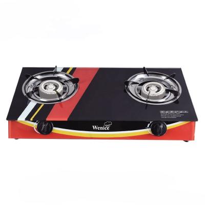 China Household LPG Gas Cooker Two Burner Hotpoint Hob Gas Stove for sale