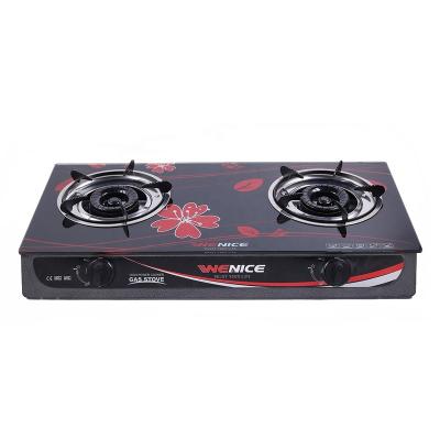 China Hotel New Model Two Valves Gas Stove Cooker 8212 for sale