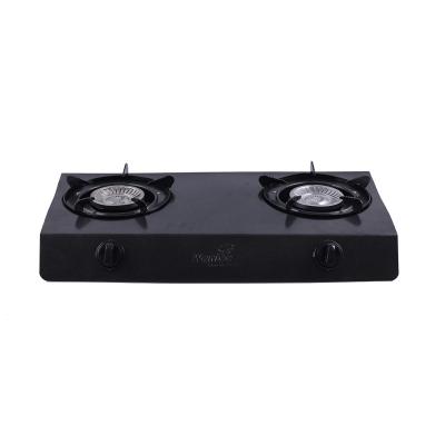 China Household Thicker Cold Rolled Gas Cooker With Whirlpool Flame Burner for sale