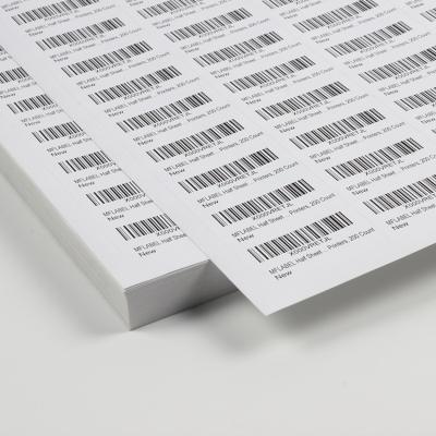 China Waterproof 2022 High Quality Amazon Wholesale Sales FBA Seller Products A4 Private Label Labels Waterproof Packaging Sticker for sale