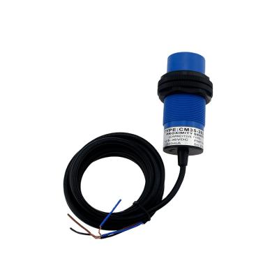 China Plastic Analog Position Sensor Winston CM35 NPN PNP 24V Capacitance Proximity Sensor for sale