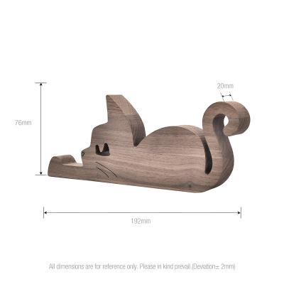 China Europe OEM Wooden Hand Crafts Cat Ornaments Decoration Customized Sculpture For Interior Door Table Room Decor for sale