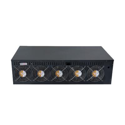 China With fan brand new 8 gpu with power supply server case 8gpu graphics card for 588 1660s 2060s 3060TI 3070 3080 3090 for sale