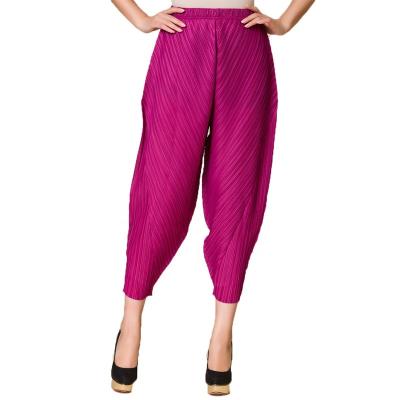 China Anti-wrinkle Yizhe Women Long Pants Ladies Pants And Trousers Miyake Casual Pleat Pants for sale