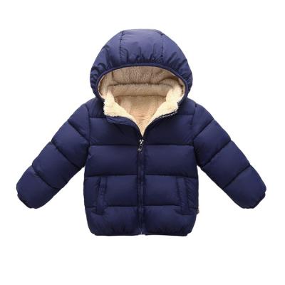 China Anti-wrinkle autumn baby girls s coats hooded boy's winter children warm comfortable kid for wholesale for sale