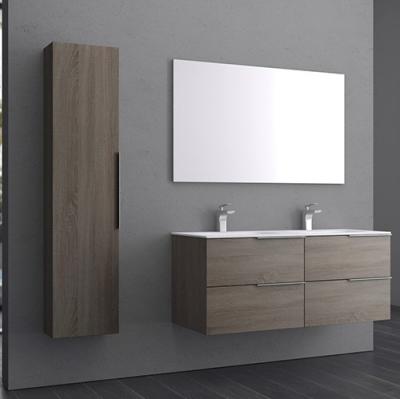 China Environmental Friendly European Modern Bathroom Vanity Style Double Sink Bathroom Vanity Set for sale