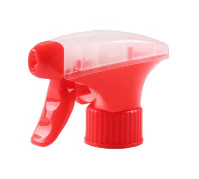 China Non Spill Free Sample Hand Trigger Sprayer 28/400 28/410 Pet Bottle Mist Sprayer For Household Cleaner Spray Bottle for sale