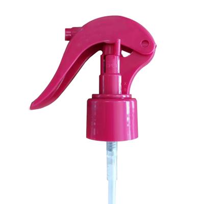 China Non Spill Hair Salon Equipment Plastic Spray Nozzle Black Mist Water Spray Gun Bottle Trigger Sprayer 24-410 Mini Spray Top for sale