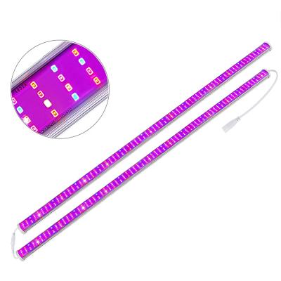 China Eco - Friendly Hydroponic Growing Systems LED Strip Light Fixture With IR LED UV Grow Light for sale