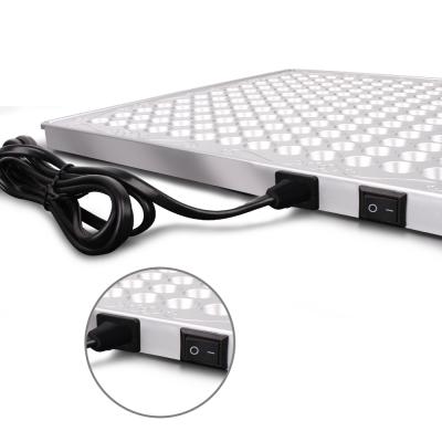 China Power Driver 35W Integrated Silver Marine Aquarium Casing Led Panel Light For Coral Reef Tank for sale