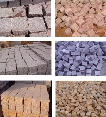 China Walkwy paving various cubestone for sale