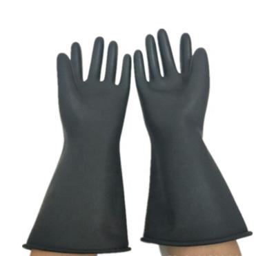 China Lengthened and thickened industrial heavy duty gloves, waterproof and anti-corrosion rubber waterproof and anti-corrosion latex acid and alkali for sale