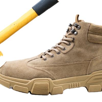 China Workmans Insurance Anti-Puncture Comfortable Anti-Puncture Insulation Steel Head Comfortable Anti-Puncture Anti-Puncture Work Safety Shoes for sale