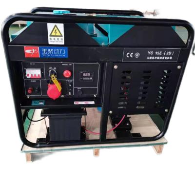 China YC18E-3 Type Three Phase Open Air (15kw/3000rpm) Cooled Diesel Generator Set Supply Suitable Price Factory Popular Product Rectangle for sale