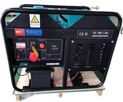 China YC18E (15kw/3000rpm) Single Phase Open Type Air Cooled Diesel Generator Set Good Quality Product Hot Selling Popular Rectangle for sale