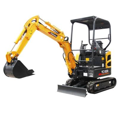 China YC18SR Farms Excavator Special Popular Product Hot Selling Yellow Excavators Made In China for sale