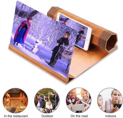 China 12inch Amplification Mobile Phone Screen Magnifier 3d Magnifier Screen Phone For All Kinds Smart Mobile Phone for sale