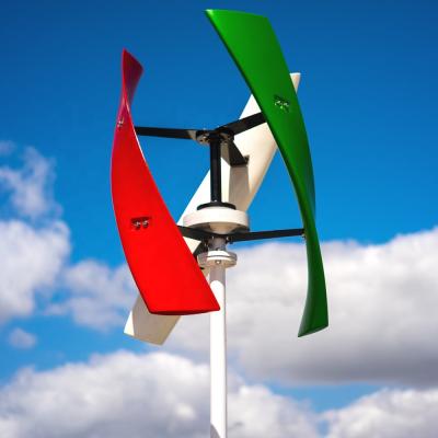 China 400W RX-VX400 High Quality Low Noise Portable Small Axis Vertical Wind Turbine for sale