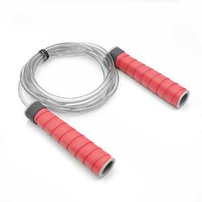 China Fast Speed ​​Cross Training Gear Adjustable Ratio Jump Rope with Overgrip on Plastic Handle for sale