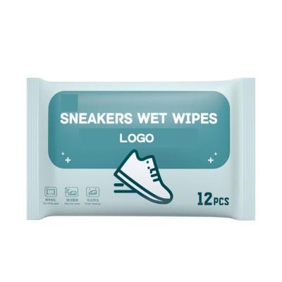 China Wholesale ZhiYue OEM Free Sample Spunlace Clean Nonwoven Wet Wipe Disposable Cleaning Shoes Wet Wipe For Sale Manufacture for sale