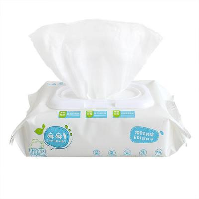 China 100% Natural Disposable Soft Eco-friendly Purfied Water Baby Wipes Household Wipes Sanitizing Wet Wipes Wet Toilet Paper for sale