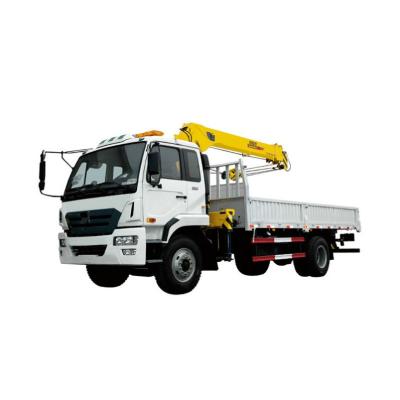 China CRANE TRUCK Official 8 Ton Hydraulic Boom Arm Truck Mounted Crane For Sell for sale