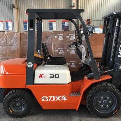 China Cheap Heli Forklift Hotels Telescopic Electric Forklift CPCD30 Diesel Forklift Roll Clamp For Sale for sale