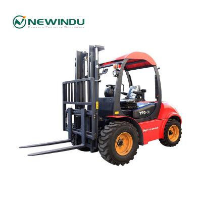 China Hydraulic Hotels All Terrian Telescopic Forklift 3.0ton Diesel Forklift for sale