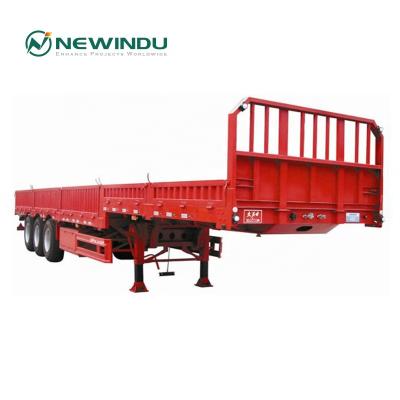 China Hot Sale Shacman NWTT2*4 Flatbed Container Semi Trailer Truck Trailer For Competitive Price for sale