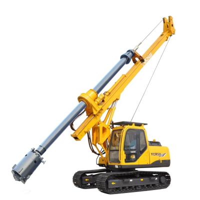 China Hotels YUCHAI Diesel Small Portable Rotary Drilling Rig Machine 22m YCR60D for sale