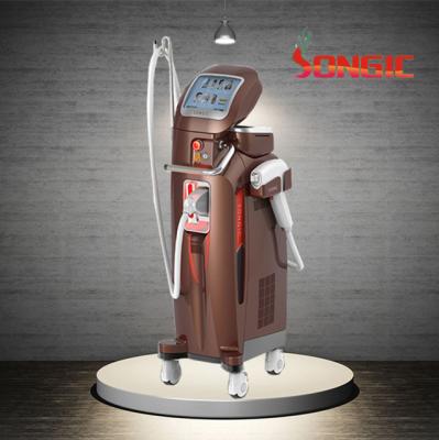 China 600W Vertical 808nm Diode Laser Hair Removal Machine 1-400ms Pulse Width for sale