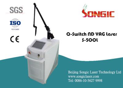 China Professional Q Switched ND YAG Laser Tattoo Removal Machine For Skin Rejuvenation for sale