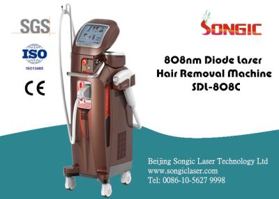 China Máquina vertical da remoção do cabelo do laser do diodo 808nm do poder superior para o rejuvenescimento da pele à venda