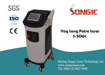 China Dark skin Long Pulse ND Yag Laser Hair Removal Machine Permanent for sale