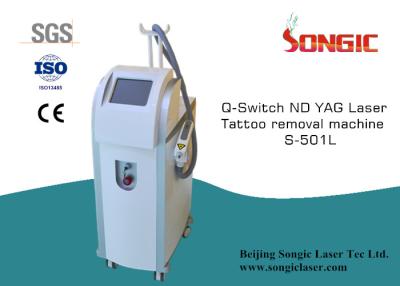 China ND YAG Laser Tattoo Removal Machine for pigmented particles, age spots, birth mark for sale