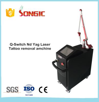 China Black 7 joints articular laser arm Q Switched ND YAG Laser Tattoo Removal Machine for sale