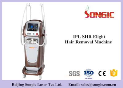 China Vertical Type Double Handle SHR IPL IPL Hair Removal Machine , IPL Beauty Equipment for sale