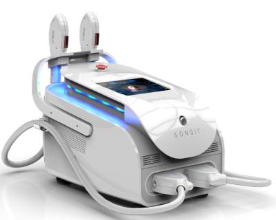 China Remoção portátil do cabelo do laser da E-Luz, máquina da beleza do rejuvenescimento da pele (220v, 110v) à venda