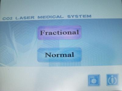 China Máquina fracionária do laser do CO2 da remoção da cicatriz com o motorista americano do RF à venda