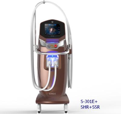 China Professional 10HZ OPT IPL SHR Machine Laser Hair Depilation  S-301E+ for sale