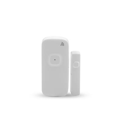 China Smart Home WiFi Door Window Sensor Open Narrow Alarm for Home Security Tuya APP Anti-theft Mobile Remote Monitoring UFWF-801-1v for sale