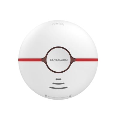 China Smart Home Security Alarm System Remote Monitoring Remote Control Smoke Detector With Wifi Wireless Network for sale