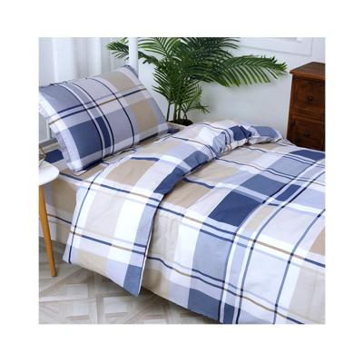 China Factory Home Fashion Customized Reactive Printing 160*210 Bed Sheet Cotton Bedding Set for sale