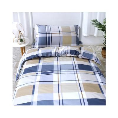 China Customized Printed Twill Nondisposable Weaving 100% Cotton Comforter Cover Sheet Bedding Set for sale